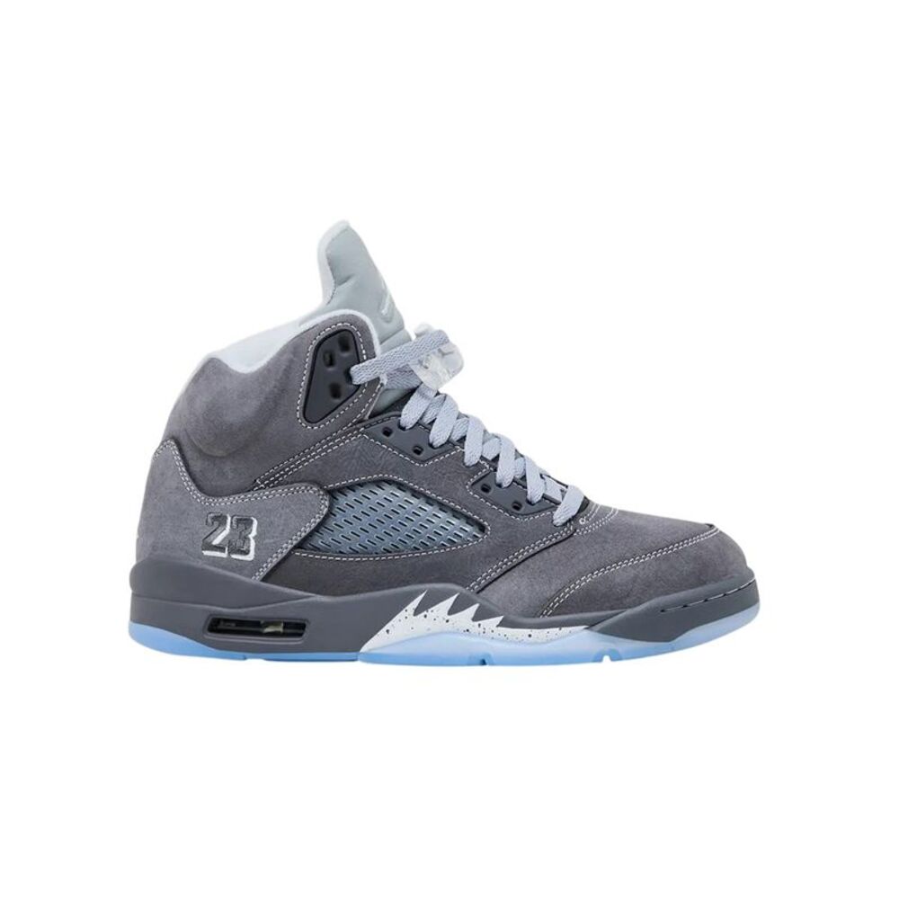 Jordan 5 Retro Lifestyle Sneakers Wolf Grey Mens Grey DD0587